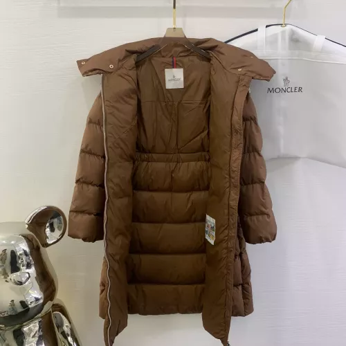 Replica Moncler Down Feather Coat Long Sleeved For Women #1271875 $225.00 USD for Wholesale