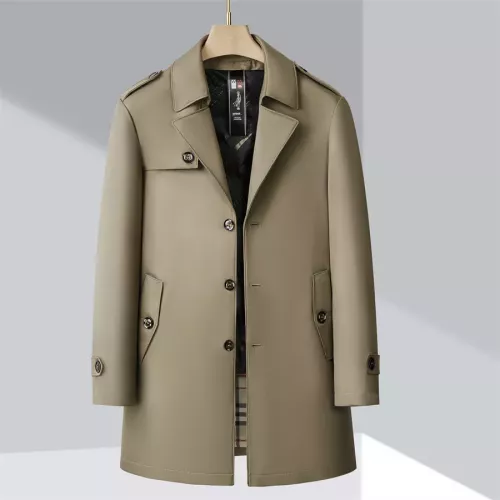 Replica Burberry Trench Coat Long Sleeved For Men #1272258, $118.00 USD, [ITEM#1272258], Replica Burberry Trench Coat outlet from China