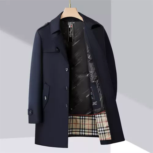 Replica Burberry Trench Coat Long Sleeved For Men #1272259 $118.00 USD for Wholesale