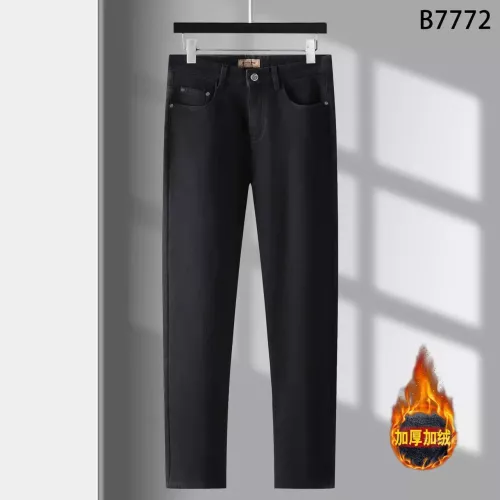 Replica Burberry Jeans For Men #1272287 $45.00 USD for Wholesale