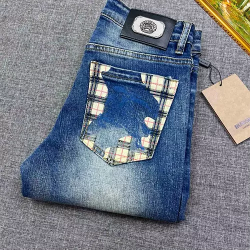 Replica Burberry Jeans For Men #1272324, $48.00 USD, [ITEM#1272324], Replica  outlet from China