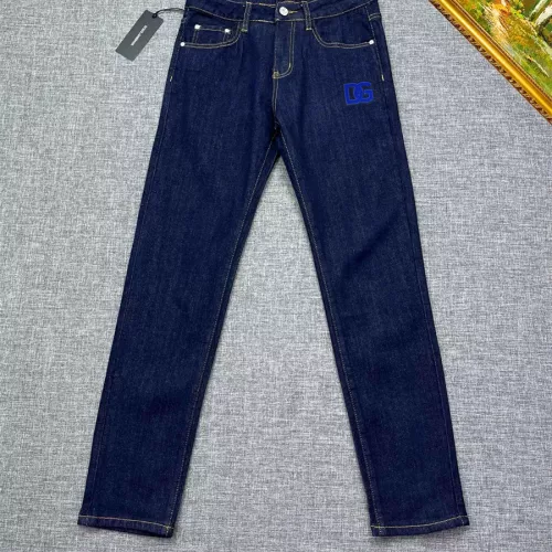 Replica Dolce & Gabbana D&G Jeans For Men #1272325 $48.00 USD for Wholesale