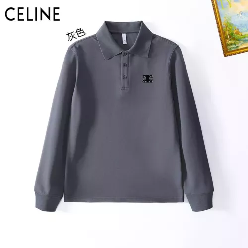 Replica Celine T-Shirts Long Sleeved For Men #1272377, $40.00 USD, [ITEM#1272377], Replica Celine T-Shirts outlet from China