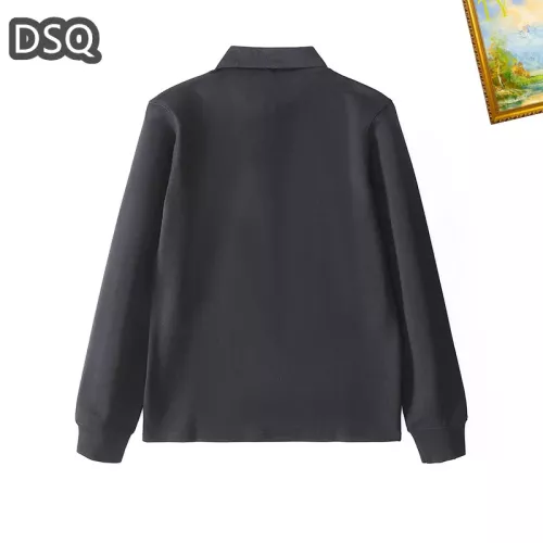 Replica Dsquared T-Shirts Long Sleeved For Men #1272386 $40.00 USD for Wholesale