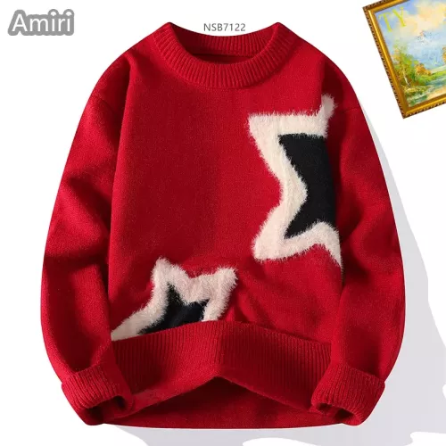 Replica Amiri Sweaters Long Sleeved For Men #1272435, $48.00 USD, [ITEM#1272435], Replica Amiri Sweaters outlet from China