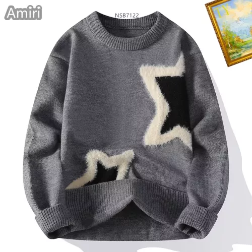 Replica Amiri Sweaters Long Sleeved For Men #1272436, $48.00 USD, [ITEM#1272436], Replica Amiri Sweaters outlet from China