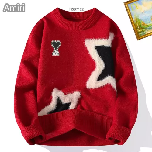 Replica Amiri Sweaters Long Sleeved For Men #1272439, $48.00 USD, [ITEM#1272439], Replica Amiri Sweaters outlet from China