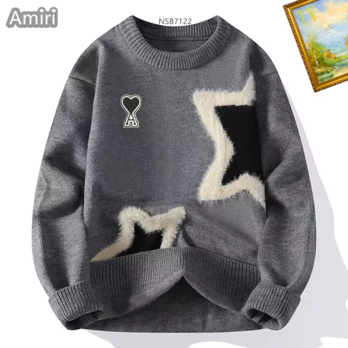 Replica Amiri Sweaters Long Sleeved For Men #1272440, $48.00 USD, [ITEM#1272440], Replica Amiri Sweaters outlet from China