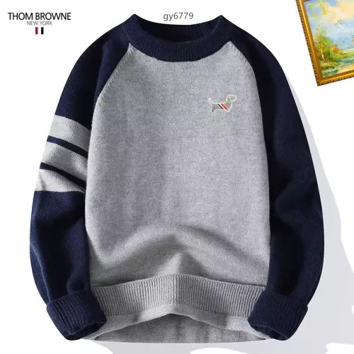 Replica Thom Browne TB Sweaters Long Sleeved For Men #1272443, $48.00 USD, [ITEM#1272443], Replica Thom Browne TB Sweaters outlet from China