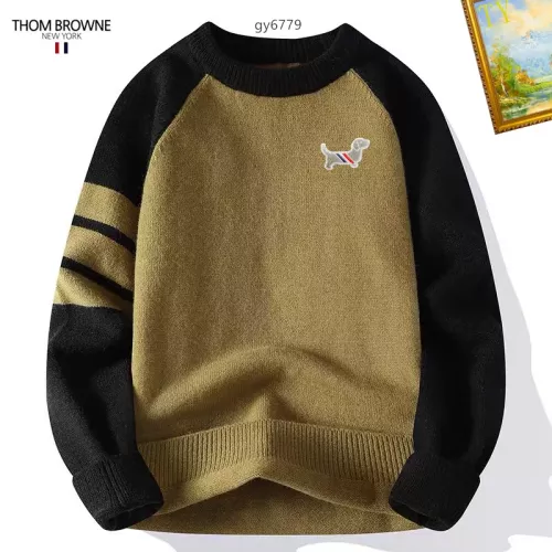 Replica Thom Browne TB Sweaters Long Sleeved For Men #1272444, $48.00 USD, [ITEM#1272444], Replica Thom Browne TB Sweaters outlet from China