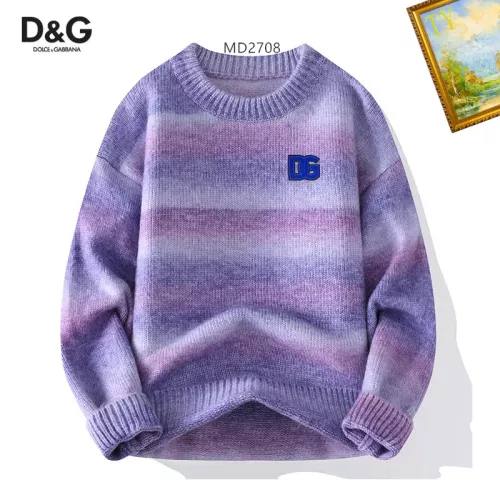 Replica Dolce &amp; Gabbana D&amp;G Sweaters Long Sleeved For Men #1272450, $48.00 USD, [ITEM#1272450], Replica Dolce &amp; Gabbana D&amp;G Sweaters outlet from China