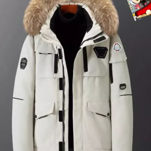 Replica Moncler Down Feather Coat Long Sleeved For Men #1272540, $82.00 USD, [ITEM#1272540], Replica Moncler Down Feather Coat outlet from China