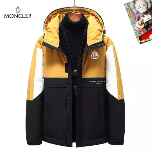 Replica Moncler Down Feather Coat Long Sleeved For Men #1272551, $82.00 USD, [ITEM#1272551], Replica Moncler Down Feather Coat outlet from China