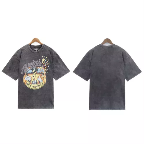 Replica Amiri T-Shirts Short Sleeved For Unisex #1272591, $36.00 USD, [ITEM#1272591], Replica Amiri T-Shirts outlet from China