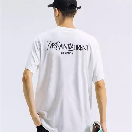 Replica Yves Saint Laurent YSL T-shirts Short Sleeved For Unisex #1272643 $45.00 USD for Wholesale