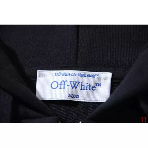 Replica Off-White Hoodies Long Sleeved For Unisex #1272733 $64.00 USD for Wholesale