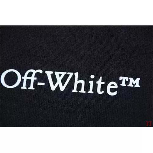 Replica Off-White Hoodies Long Sleeved For Unisex #1272735 $60.00 USD for Wholesale