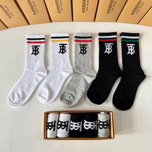 Replica Burberry Socks #1272768 $29.00 USD for Wholesale