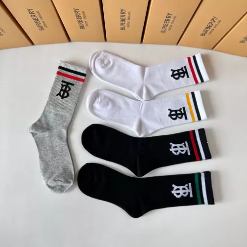 Replica Burberry Socks #1272768 $29.00 USD for Wholesale