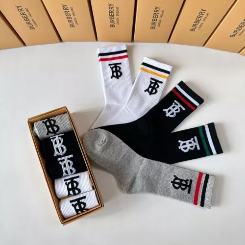 Replica Burberry Socks #1272768 $29.00 USD for Wholesale