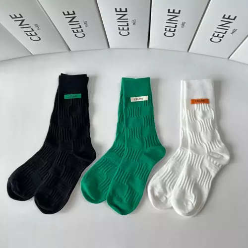 Replica Celine Socks #1272787, $32.00 USD, [ITEM#1272787], Replica Celine Socks outlet from China