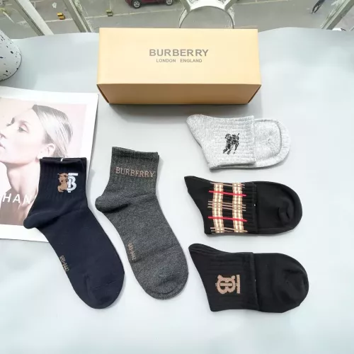 Replica Burberry Socks #1272808 $27.00 USD for Wholesale