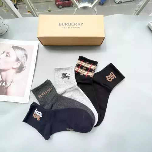 Replica Burberry Socks #1272808 $27.00 USD for Wholesale