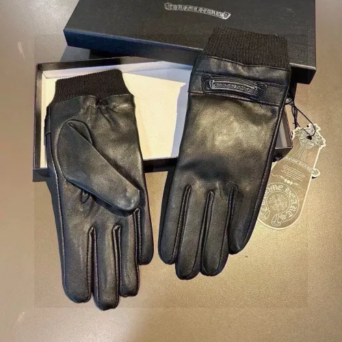 Replica Chrome Hearts Gloves For Women #1272868 $45.00 USD for Wholesale