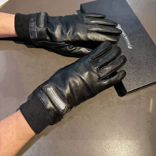 Replica Chrome Hearts Gloves For Women #1272868 $45.00 USD for Wholesale