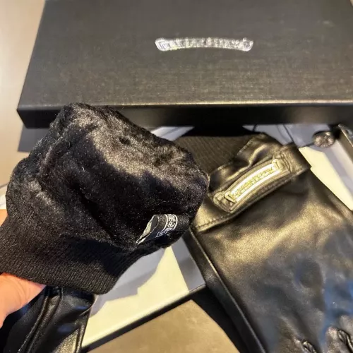 Replica Chrome Hearts Gloves For Men #1272869 $48.00 USD for Wholesale