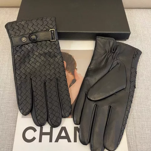 Replica Bottega Veneta BV Gloves For Men #1272879 $60.00 USD for Wholesale