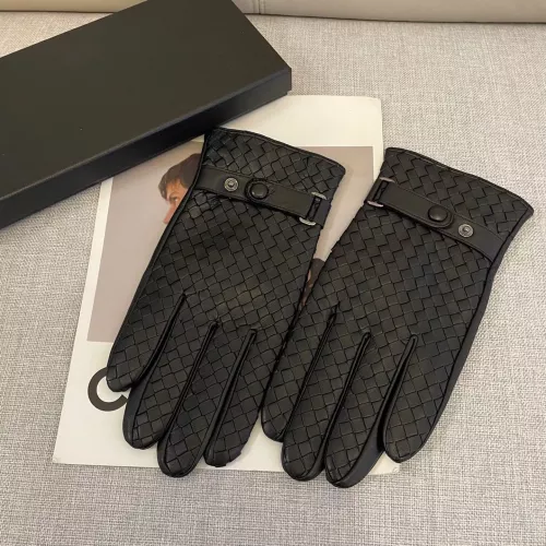 Replica Bottega Veneta BV Gloves For Men #1272879 $60.00 USD for Wholesale