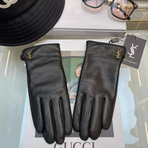 Replica Yves Saint Laurent Gloves For Women #1272962, $60.00 USD, [ITEM#1272962], Replica Yves Saint Laurent Gloves outlet from China