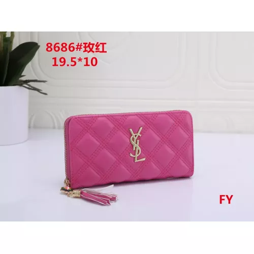 Replica Yves Saint Laurent YSL Wallets For Women #1273062, $19.00 USD, [ITEM#1273062], Replica Yves Saint Laurent YSL Wallets outlet from China