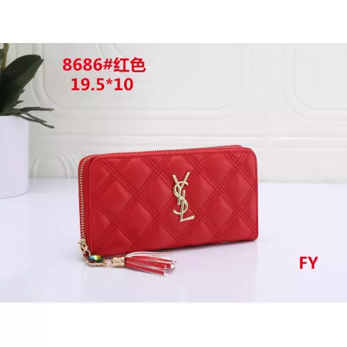 Replica Yves Saint Laurent YSL Wallets For Women #1273064, $19.00 USD, [ITEM#1273064], Replica Yves Saint Laurent YSL Wallets outlet from China