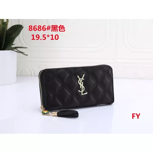 Replica Yves Saint Laurent YSL Wallets For Women #1273065, $19.00 USD, [ITEM#1273065], Replica Yves Saint Laurent YSL Wallets outlet from China