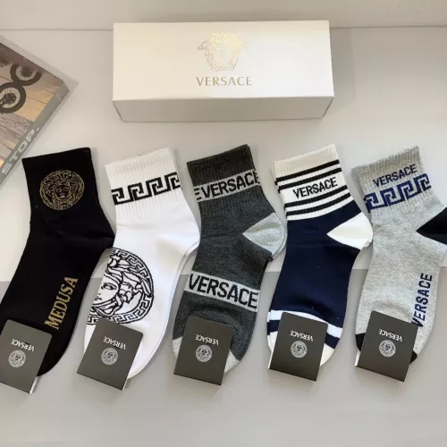 Replica Versace Socks For Men #1273217, $29.00 USD, [ITEM#1273217], Replica Versace Socks outlet from China