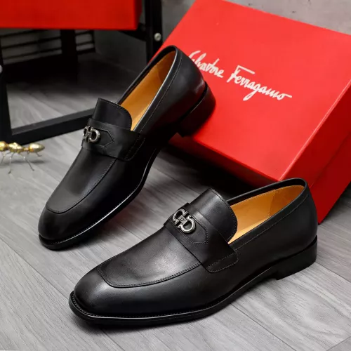 Replica Salvatore Ferragamo Leather Shoes For Men #1273436, $82.00 USD, [ITEM#1273436], Replica Salvatore Ferragamo Leather Shoes outlet from China