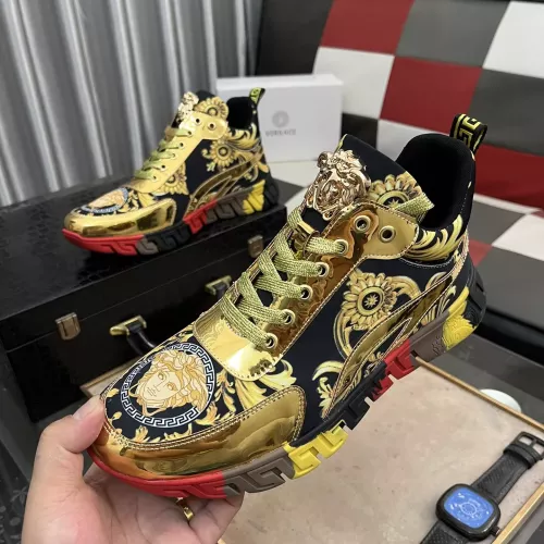 Replica Versace High Tops Shoes For Men #1273556, $80.00 USD, [ITEM#1273556], Replica Versace High Tops Shoes outlet from China