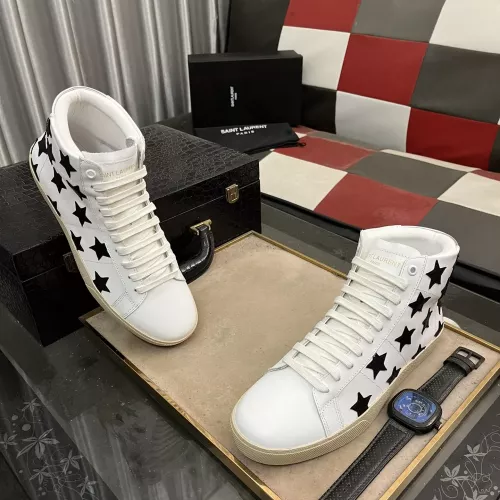 Replica Yves Saint Laurent YSL High Tops Shoes For Men #1273665, $98.00 USD, [ITEM#1273665], Replica Yves Saint Laurent YSL High Tops Shoes outlet from China