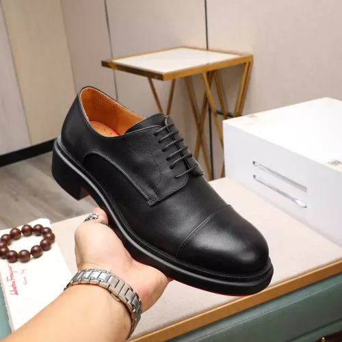 Replica Christian Louboutin Leather Shoes For Men #1273682 $140.00 USD for Wholesale