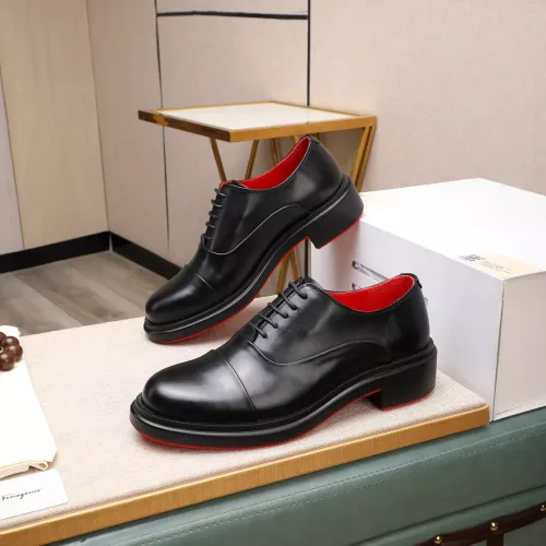 Replica Christian Louboutin Leather Shoes For Men #1273687, $140.00 USD, [ITEM#1273687], Replica Christian Louboutin Leather Shoes outlet from China