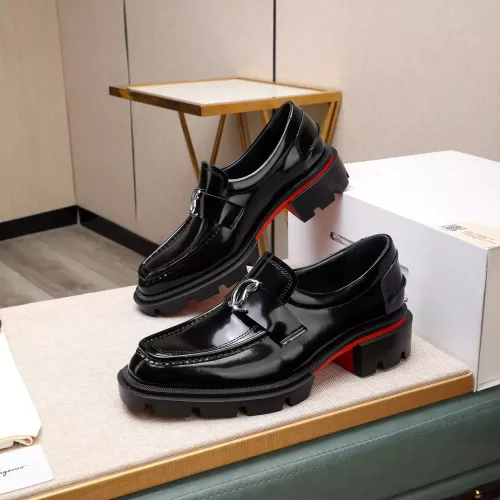 Replica Christian Louboutin Leather Shoes For Men #1273691, $150.00 USD, [ITEM#1273691], Replica Christian Louboutin Leather Shoes outlet from China