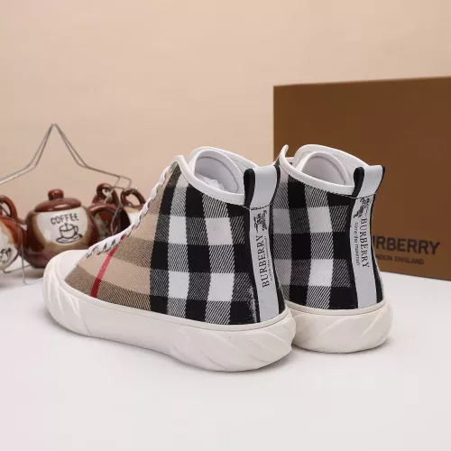 Replica Burberry High Tops Shoes For Men #1274061 $72.00 USD for Wholesale