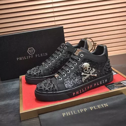 Replica Philipp Plein PP High Tops Shoes For Men #1274105, $88.00 USD, [ITEM#1274105], Replica Philipp Plein PP High Tops Shoes outlet from China