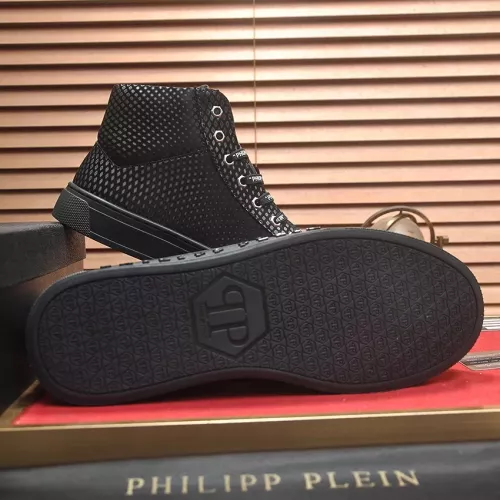 Replica Philipp Plein PP High Tops Shoes For Men #1274327 $85.00 USD for Wholesale