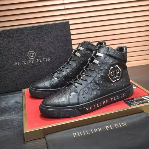 Replica Philipp Plein PP High Tops Shoes For Men #1274375, $88.00 USD, [ITEM#1274375], Replica Philipp Plein PP High Tops Shoes outlet from China