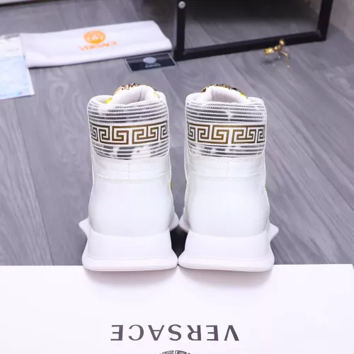 Replica Versace High Tops Shoes For Women #1274451 $76.00 USD for Wholesale