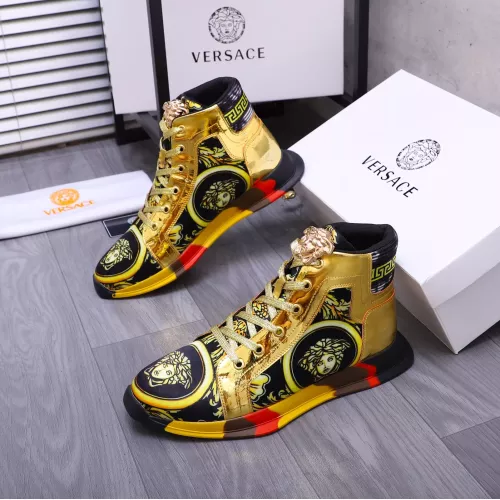 Versace High Tops Shoes For Women #1274452