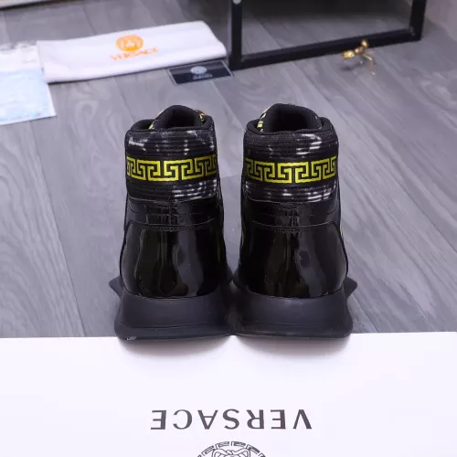 Replica Versace High Tops Shoes For Women #1274453 $76.00 USD for Wholesale